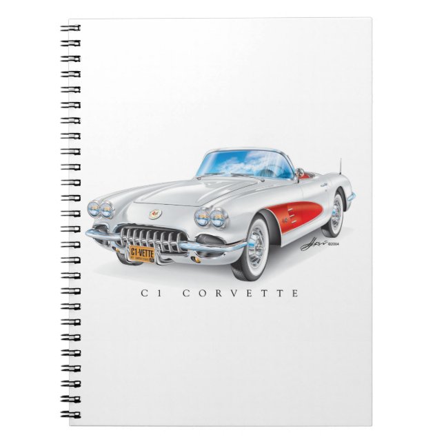 C-ONE AUTOMOBILE ART ANTECKNINGSBOK (Framsidan)
