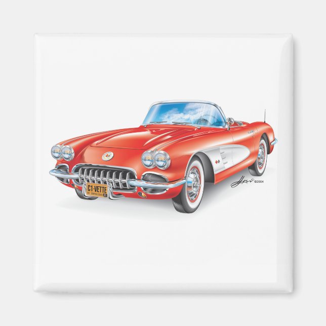 C-ONE AUTOMOBILE ART MAGNET (Framsidan)