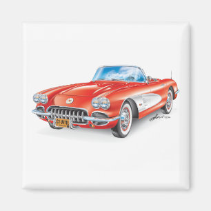 C-ONE AUTOMOBILE ART MAGNET