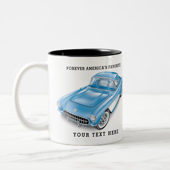 C-ONE AUTOMOBILE ART Två-Tonad MUGG (Vänster)
