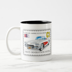 C-ONE AUTOMOBILE ART Två-Tonad MUGG