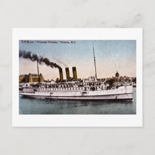 C.P.R., s.v. ’Princess Victoria’, Victoria, B.C. Vykort