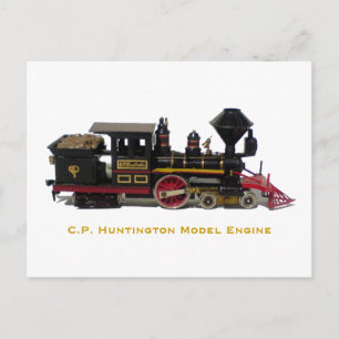 C.P. vykort för Huntington-modellmotor