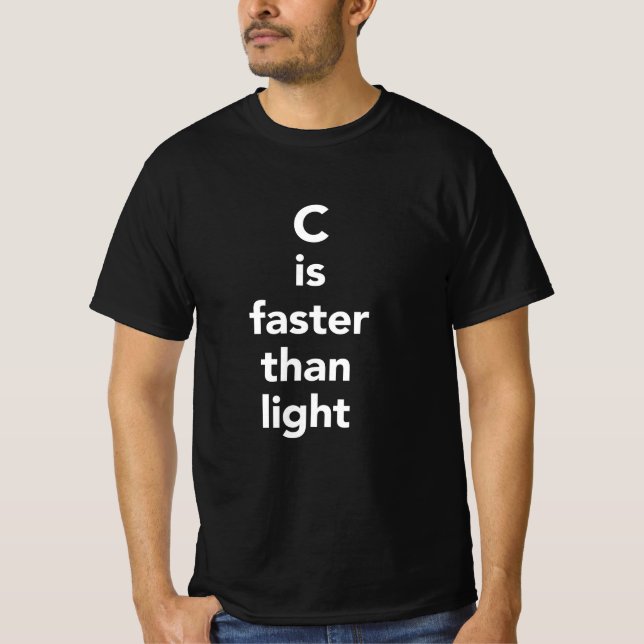 C-programmerare T Shirt (Framsida)
