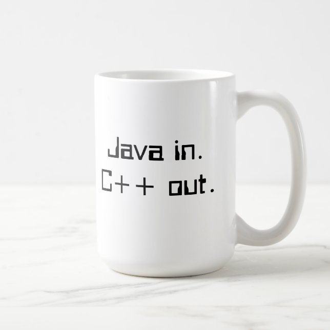 C++ Programmerares kaffemugg (Höger)