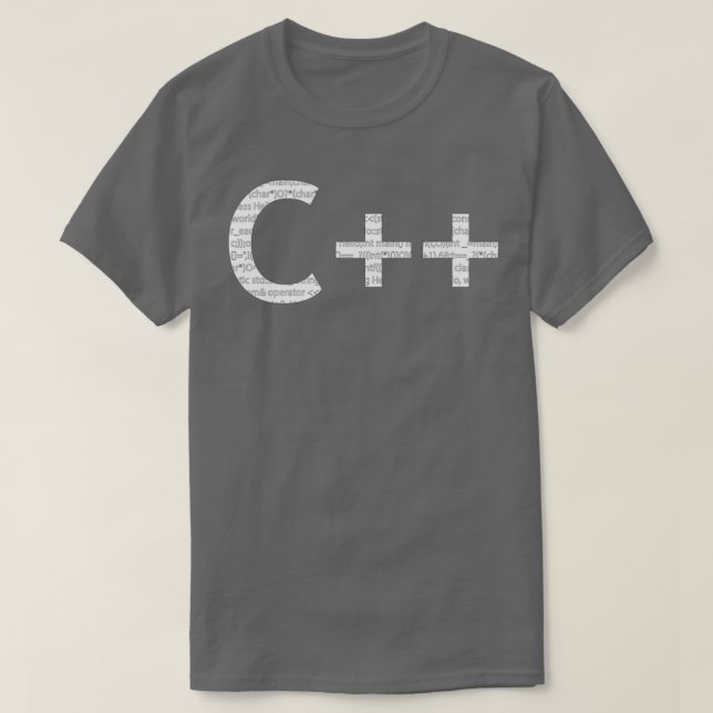 C Programplanering T Shirt (Design framsida)