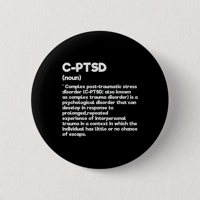C-ptsd Definition Stressar medvetandegrad Mental P Knapp (Framsida)