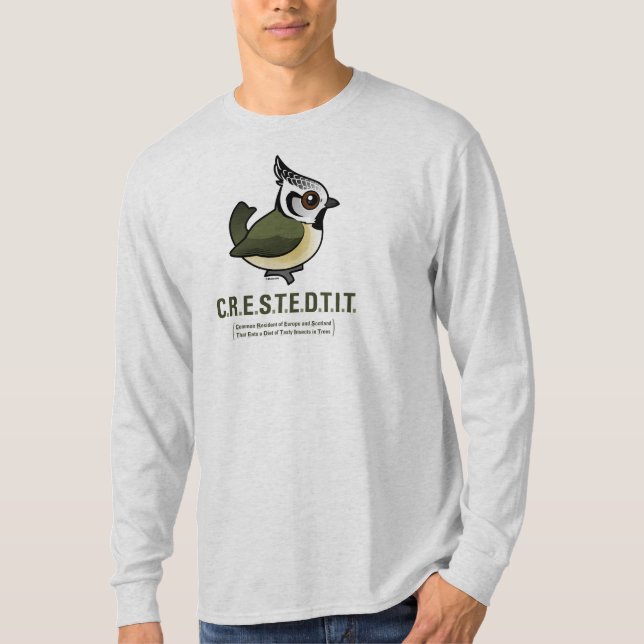 C.R.E.S.T.E.D.T.I.T. T-SHIRT (Framsida)