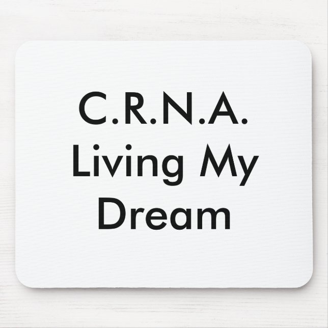 C.R.N.A. som bor min dröm Musmatta (Framsidan)