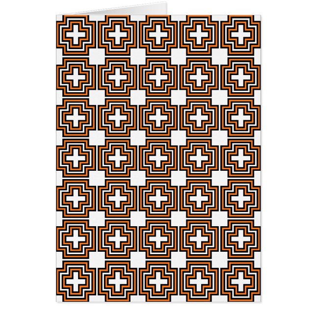 C&S-Orange Hälsningskort (Framsidan)