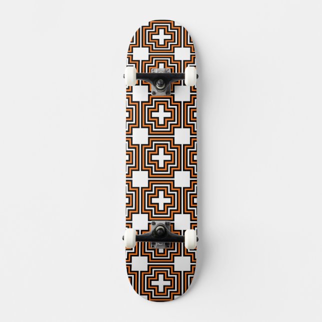 C&S-Orange Skateboard Bräda 21,5 Cm (Framsida)
