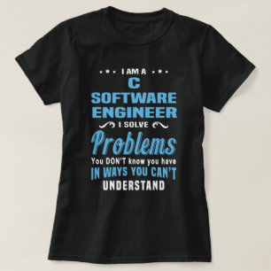 C SOFTWARE INGENJÖR T SHIRT