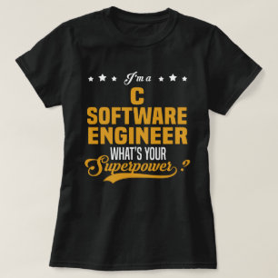 C SOFTWARE INGENJÖR T SHIRT
