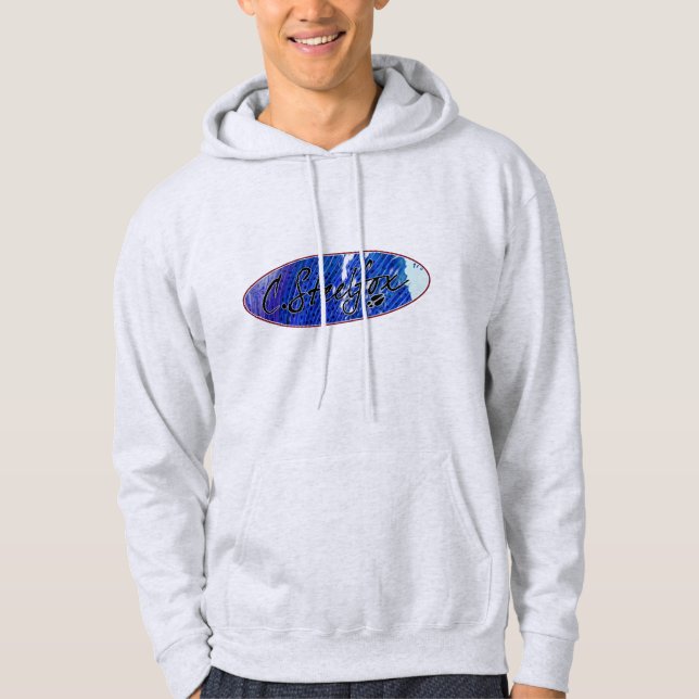 C Steelfox Logotyp Hoodie (Framsida)
