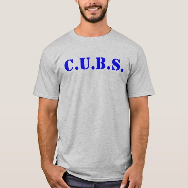 C.U.B.S. T SHIRT (Framsida)