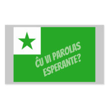 Ĉ vi parolas Esperante?