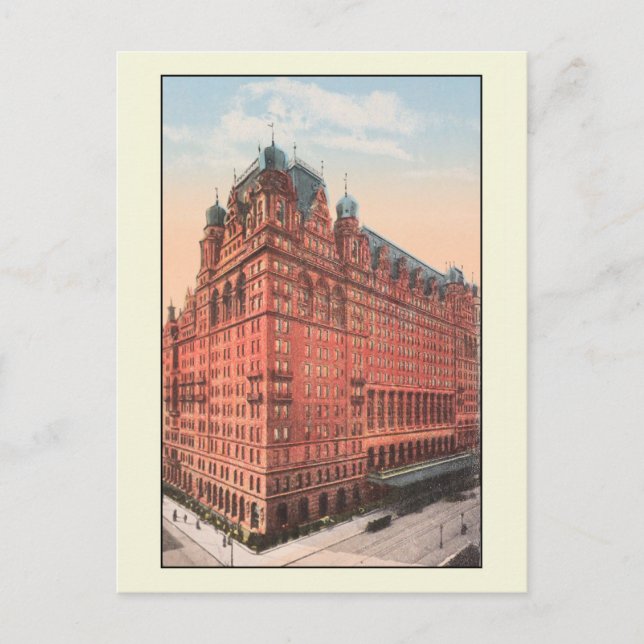ca 1915 Waldorf Astoria Hotel Vykort (Framsida)