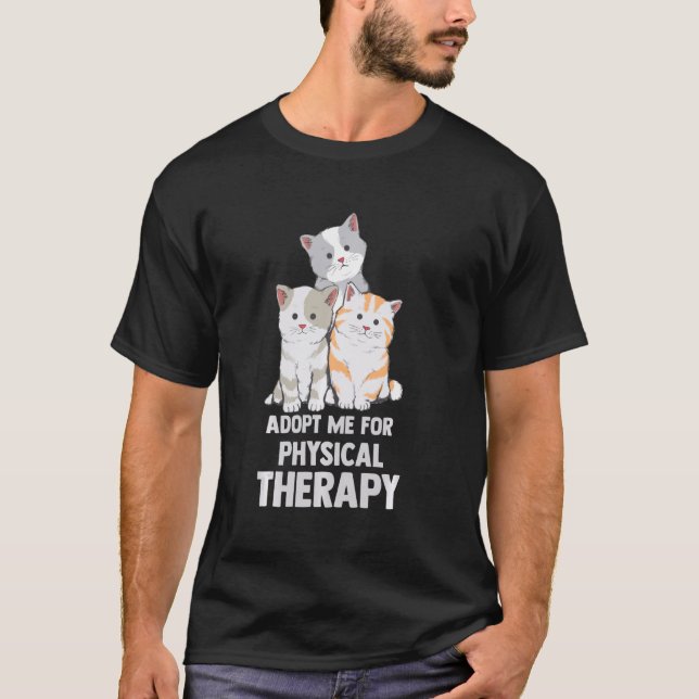 CA adoptera mig för fysisk behandling T Shirt (Framsida)