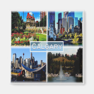 CA Alberta - Calgary - Garden of Blue Blood - Magnet