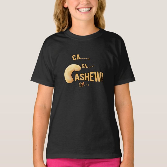 Ca Ca Cashew! barn-skjortan! T Shirt (Framsida)