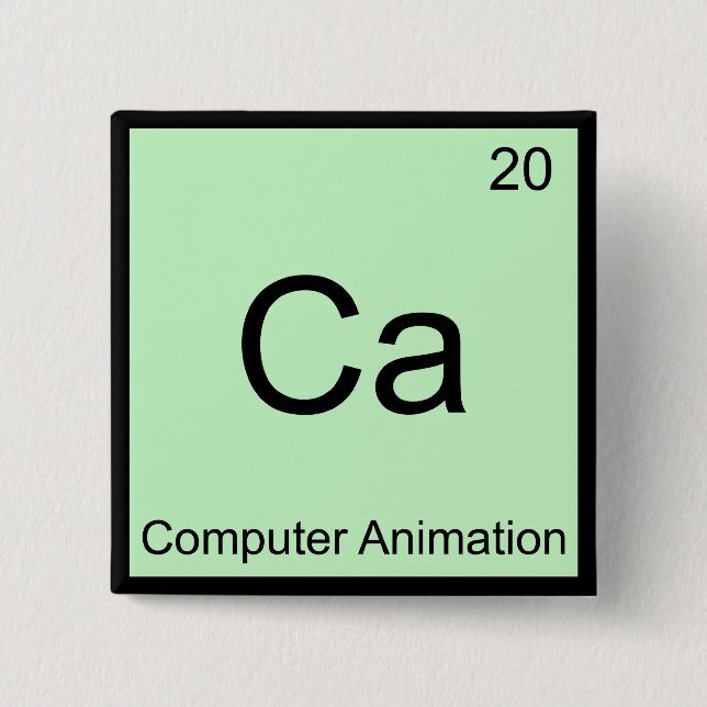 Ca - Datoranimation Rolig kemi element T Knapp (Framsida)