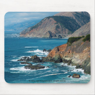 CA Hwy 1 Mousepad Musmatta