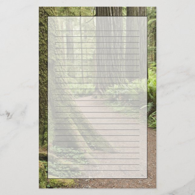 CA, Jedediah Smith State Park, Simpson-Reed Brevpapper (Framsida)
