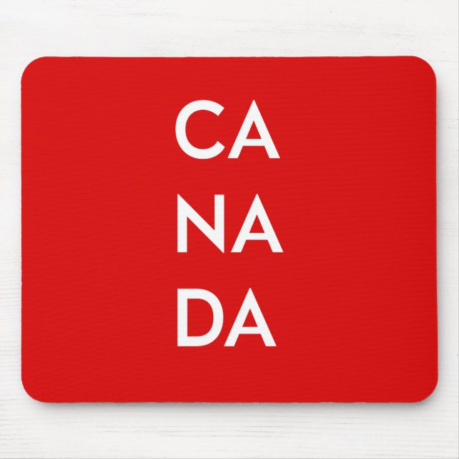 Ca Na Da Canada Mörk Monotone Musmatta (Framsidan)