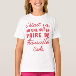 Ça ou une paire de chaussettes t shirt