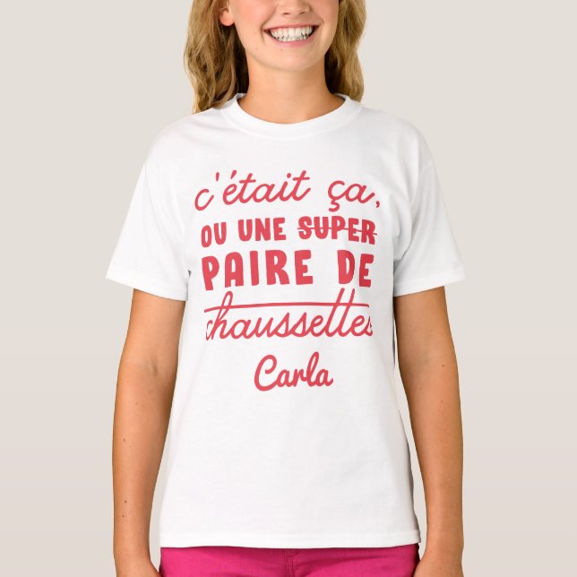 Ça ou une paire de chaussettes t shirt (Framsida)