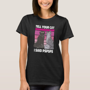 Ca sa att jag sa Psps Kitten T Shirt
