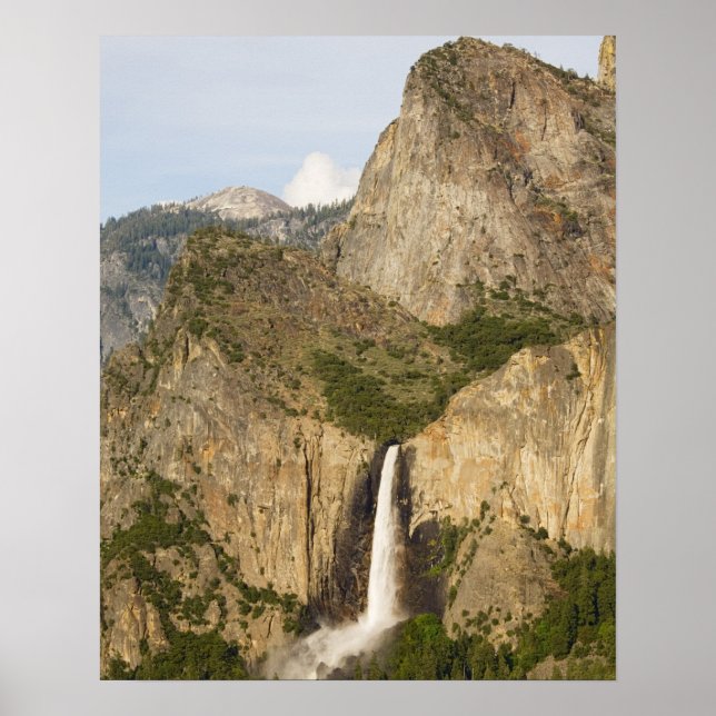 CA, Yosemite NP, Bridalveil Falls Poster (Framsidan)