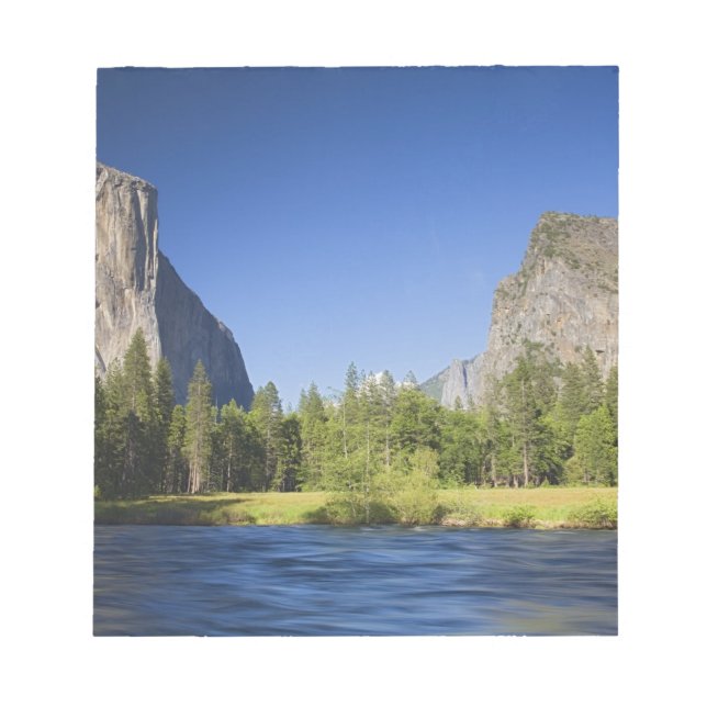 CA, Yosemite NP, Dalvy med El Capitan, Anteckningsblock (Framsida)