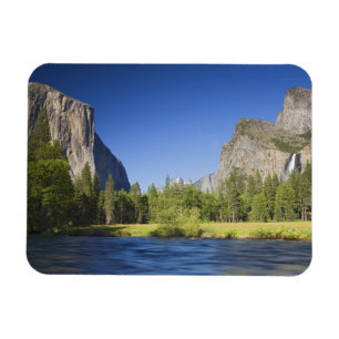 CA, Yosemite NP, Dalvy med El Capitan, Magnet