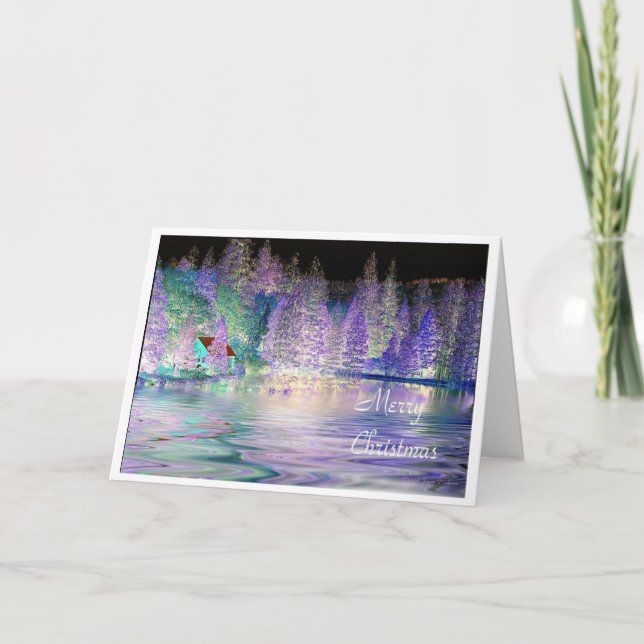 Caabin Sjö IR - God jul Helgkort (Framsida)