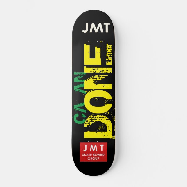 CAAN DONE SKATEBOARDS/JMT MINI SKATEBOARD BRÄDA 18,5 CM (Framsida)