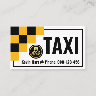 CAB-drivrutin för kryssrutor i Taxi Visitkort