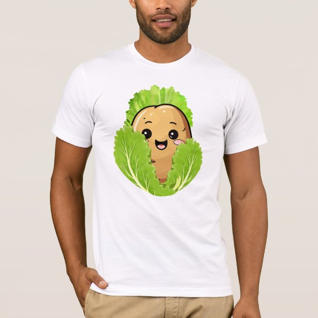 Cabage Lettuce Baby Undercover Fullt Potato T Shirt (Framsida)