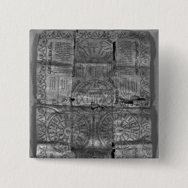 Cabalistic amulett knapp (Framsida)
