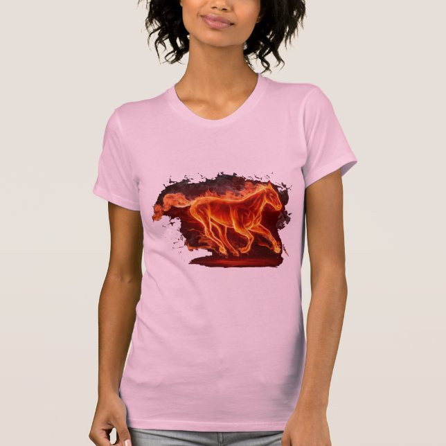 Caballo de fuego. tee (Framsida)