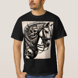 Caballo Metalero Tatuado: Rock y naturaleza T Shirt