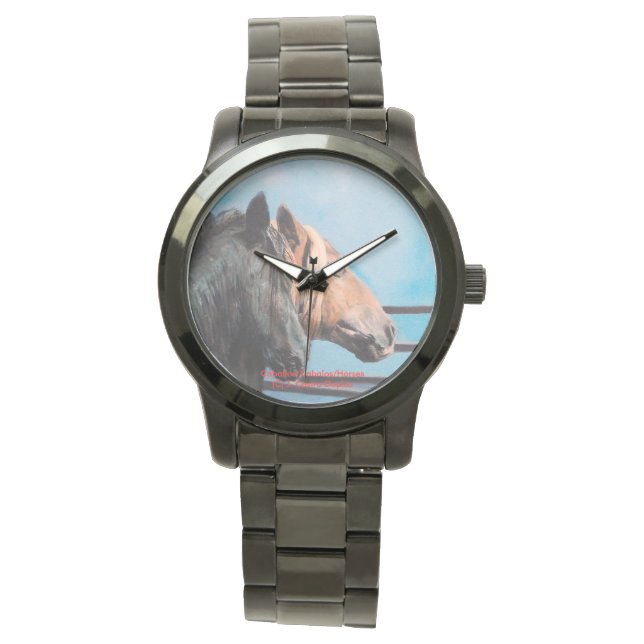 Caballos/Cabalos/Horses Armbandsur (Framsida)