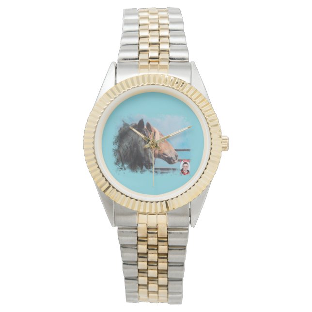 Caballos/Cabalos/Horses Armbandsur (Framsida)