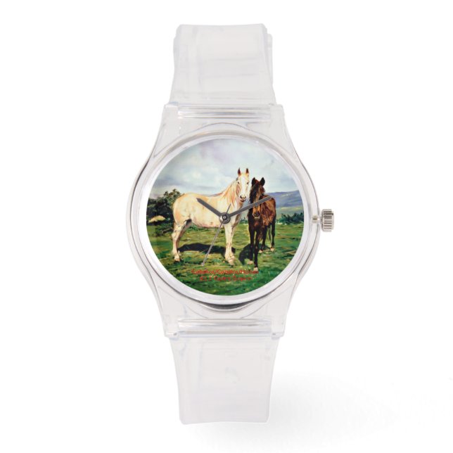 Caballos/Cabalos/Horses Armbandsur (Framsida)