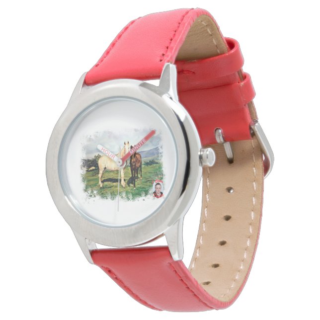 Caballos/Cabalos/Horses Armbandsur (Vinklad)