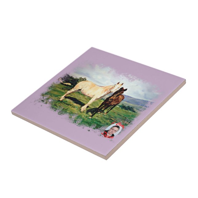 Caballos/Cabalos/Horses Kakelplatta (Sidan)