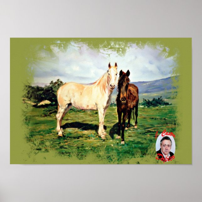 Caballos/Cabalos/Horses Poster (Framsidan)