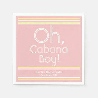 Cabana Boy Cocktail Napkins Pappersservett