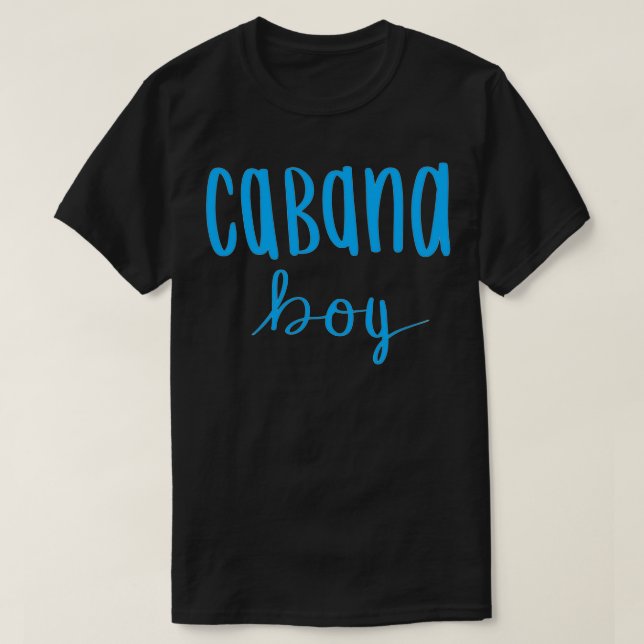 Cabana Boy Funny Novelty Humor T Shirt (Design framsida)