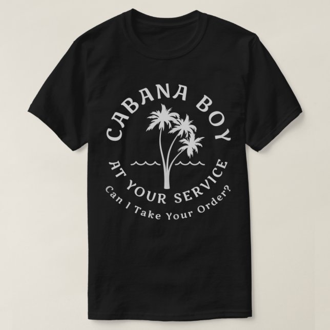 Cabana Boy Funny Novelty Humor T Shirt (Design framsida)